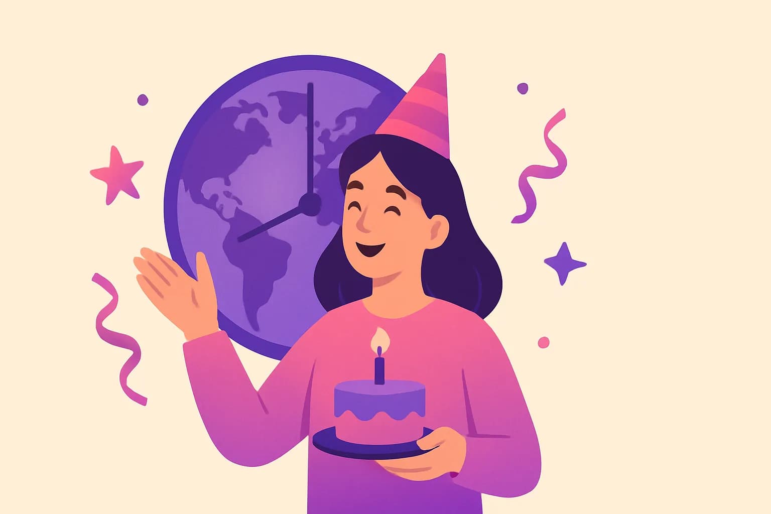 How Time Zones Affect the Exact Moment You Celebrate Your Birthday