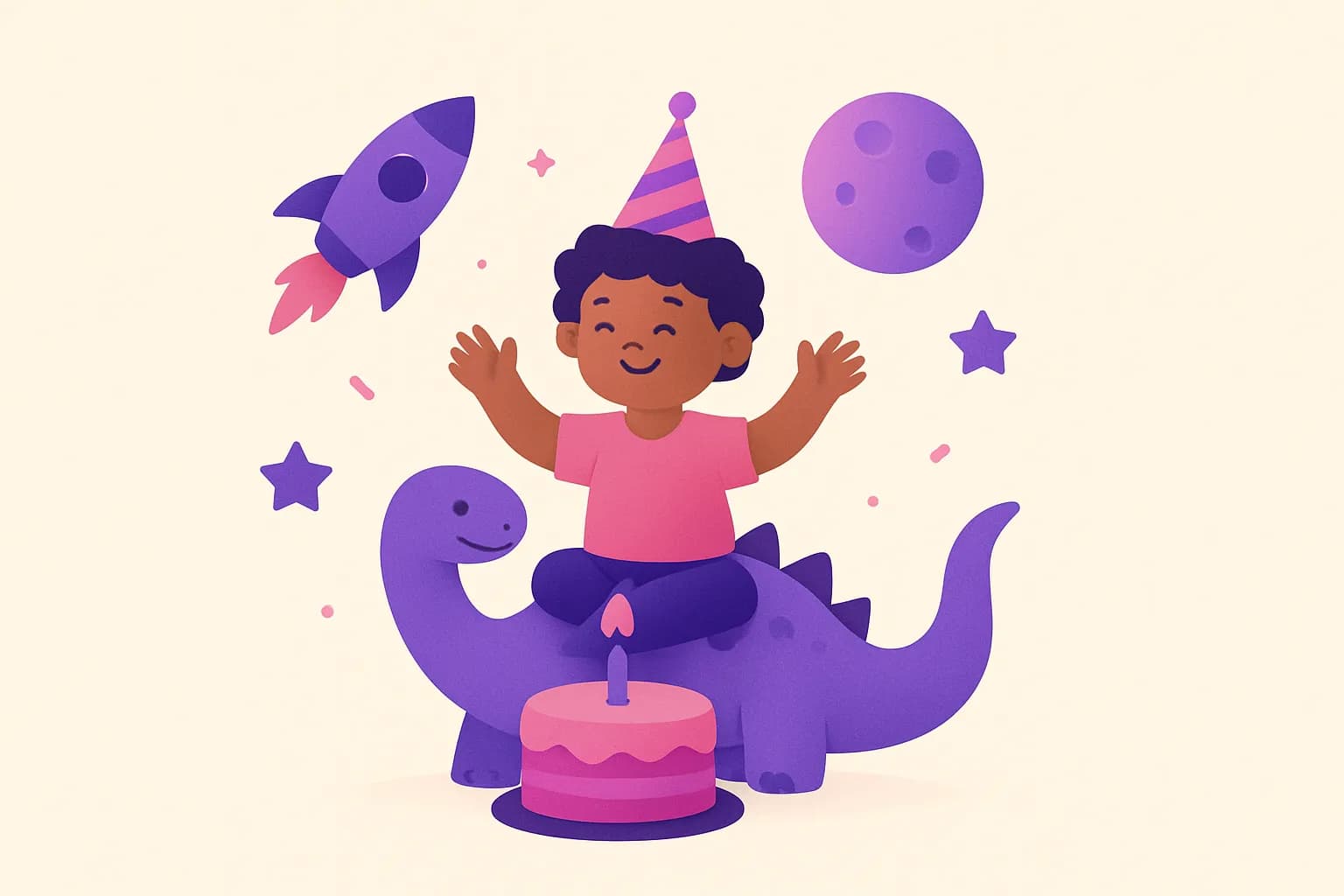 Unique Birthday Party Ideas for a 5-Year-Old Who Loves Space and Dinosaurs