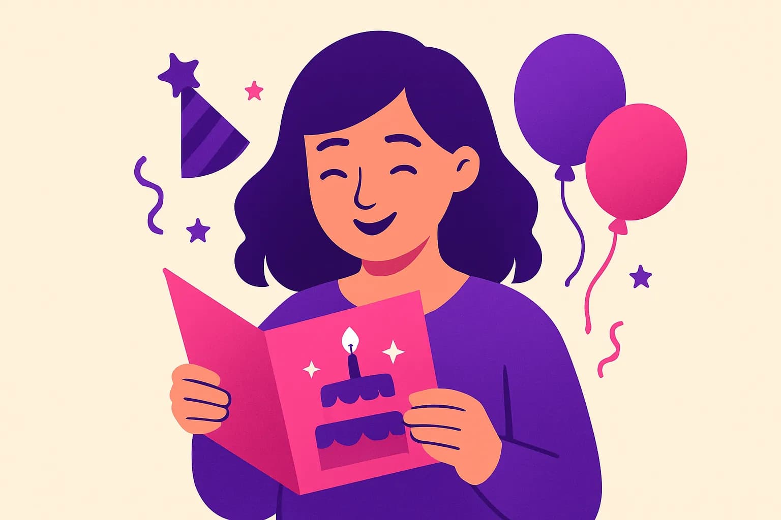 Birthday Card Ideas for Eight Types of Best Friend